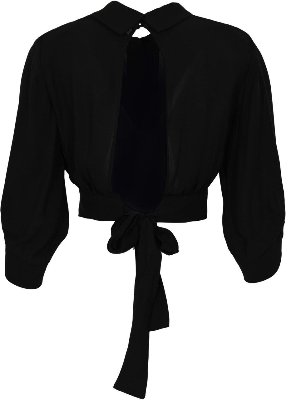 Elisabetta Franchi Shirts Black Zwart