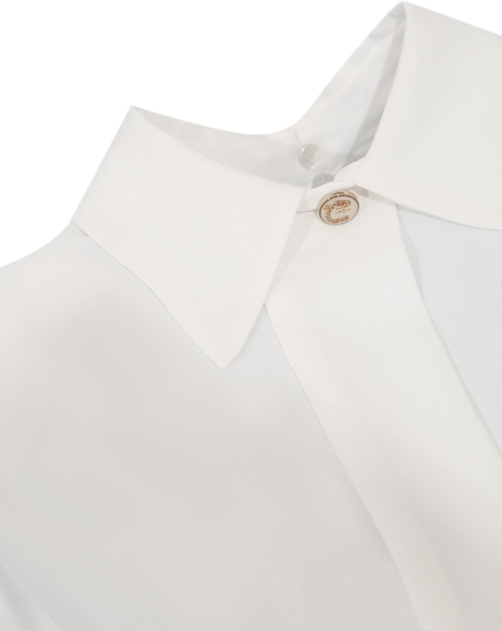 Elisabetta Franchi Shirts Ivory Wit