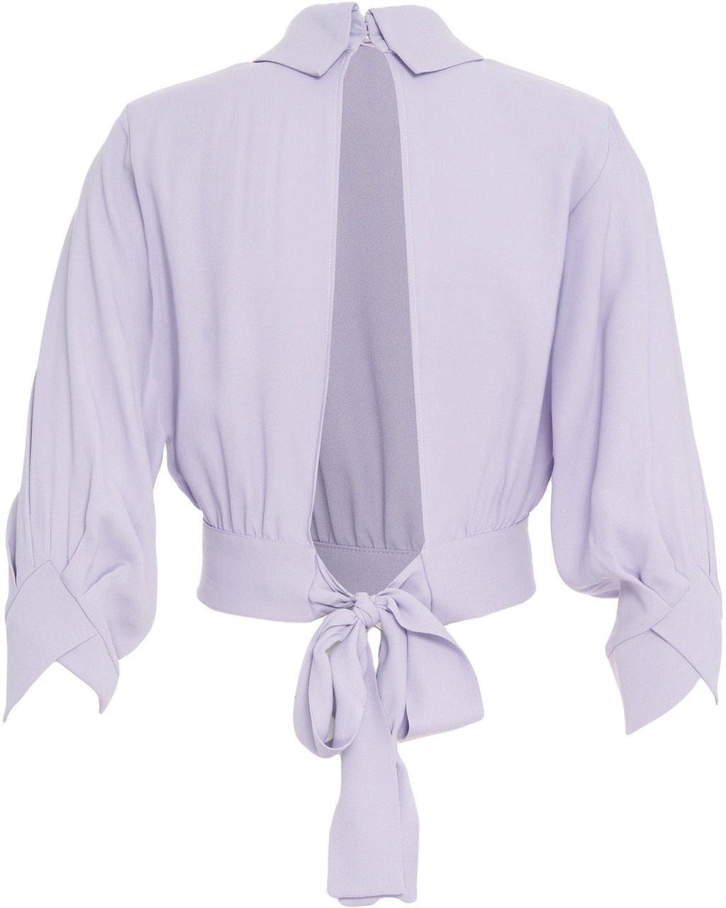 Elisabetta Franchi Blouse with logo detail Paars