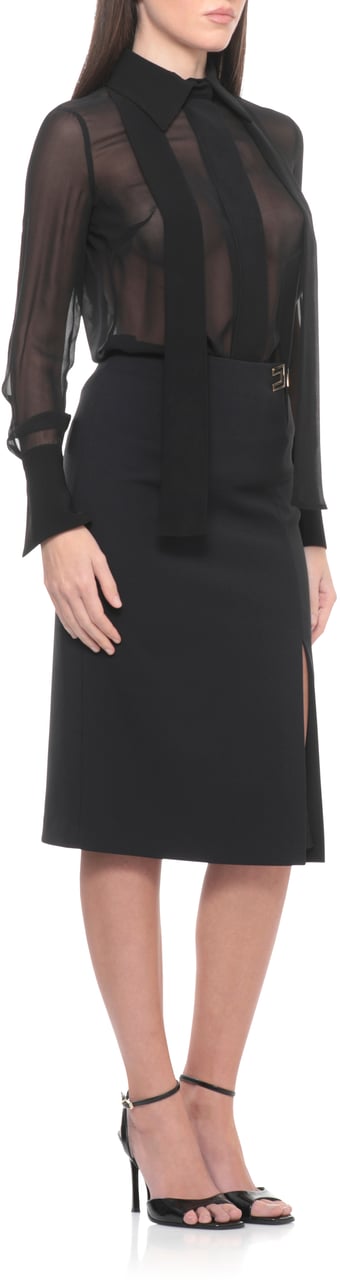 Elisabetta Franchi Shirts Black Zwart