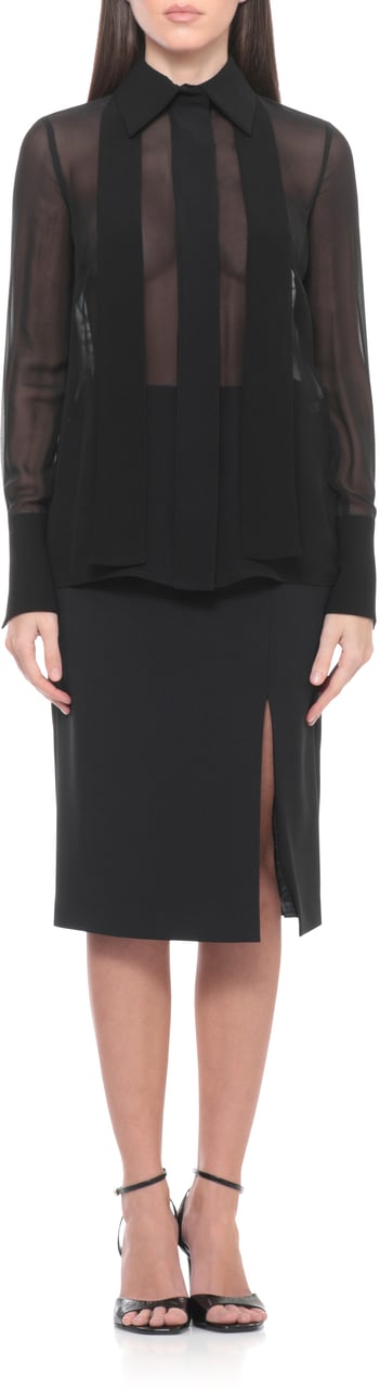 Elisabetta Franchi Shirts Black Zwart