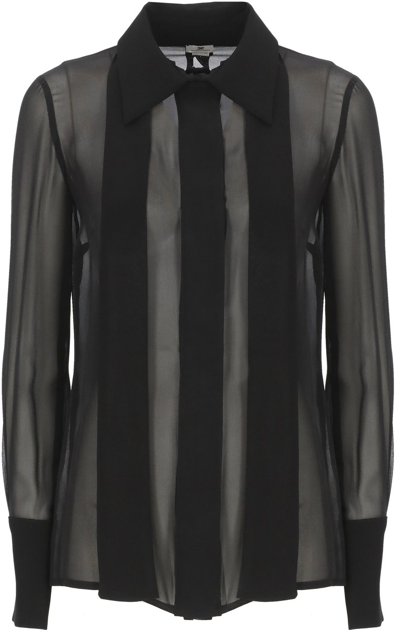 Elisabetta Franchi Shirts Black Zwart