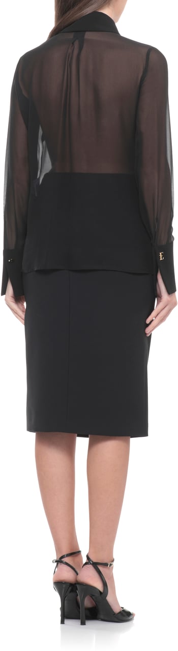 Elisabetta Franchi Shirts Black Zwart