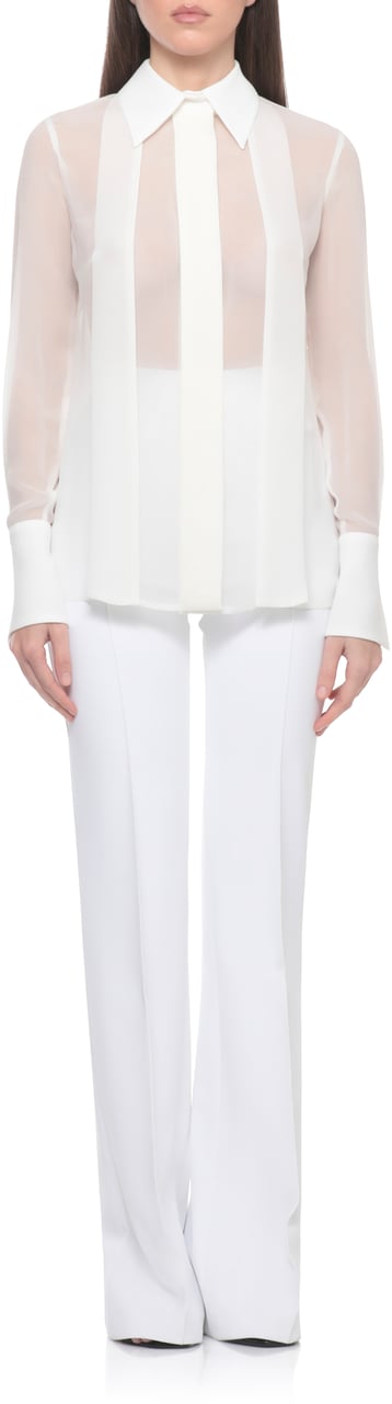 Elisabetta Franchi Shirts Ivory Wit