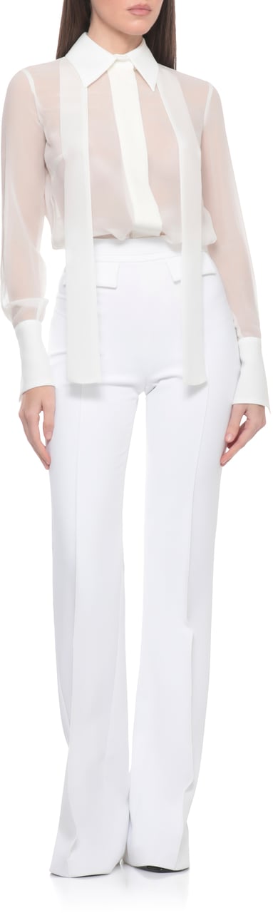 Elisabetta Franchi Shirts Ivory Wit