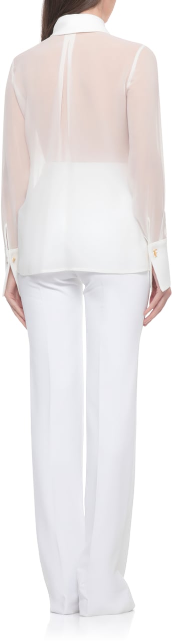 Elisabetta Franchi Shirts Ivory Wit