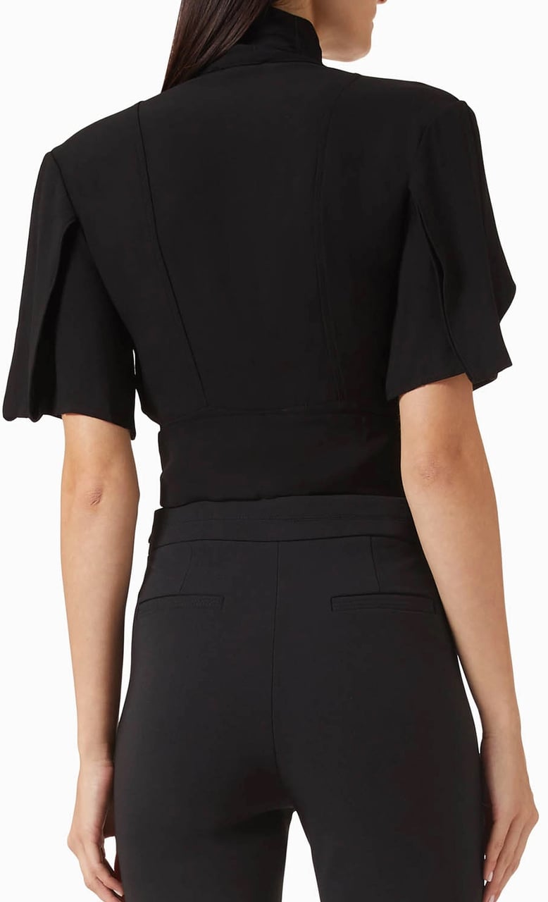 Elisabetta Franchi Shirts Nero Zwart