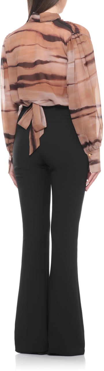Elisabetta Franchi Shirts Marrone Beige
