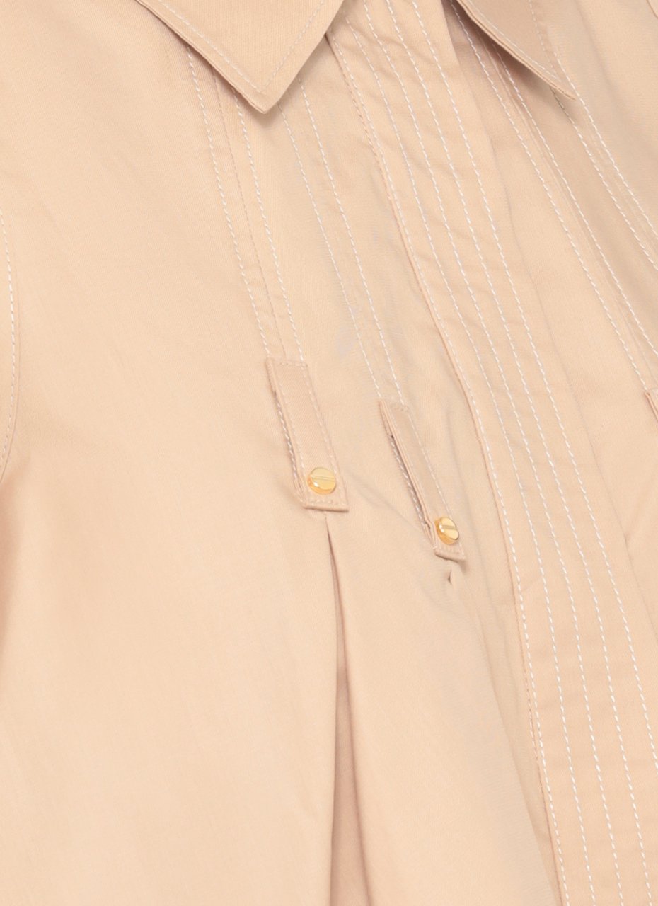 Elisabetta Franchi Shirts Beige Beige
