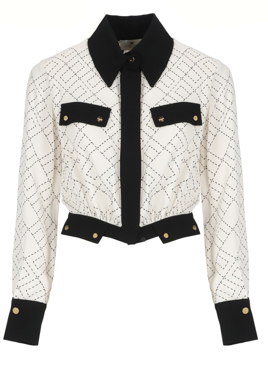 Elisabetta Franchi Shirts White Wit