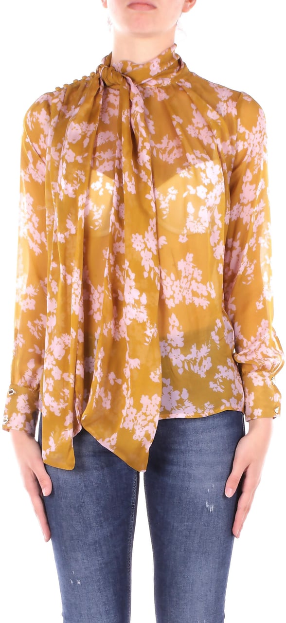 Elisabetta Franchi Shirts Curry Geel