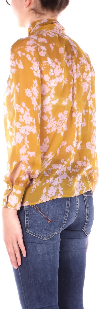 Elisabetta Franchi Shirts Curry Geel