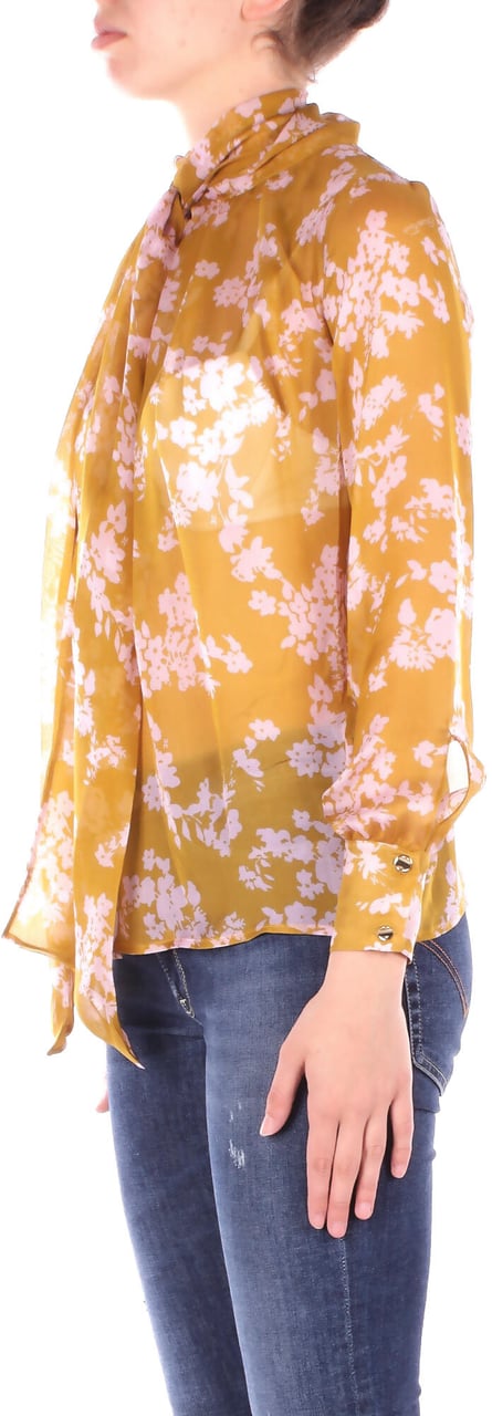 Elisabetta Franchi Shirts Curry Geel
