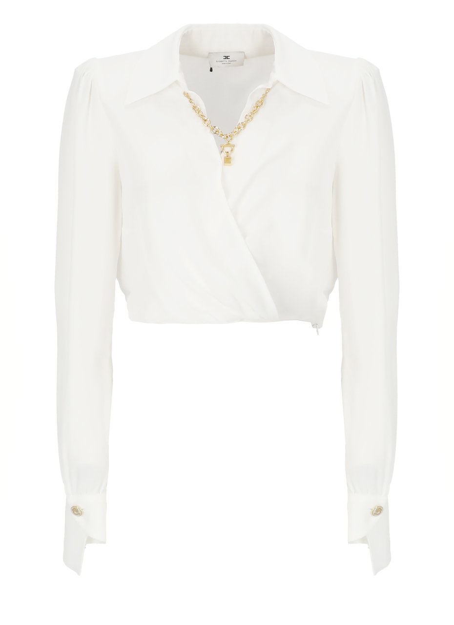 Elisabetta Franchi Shirts White Wit
