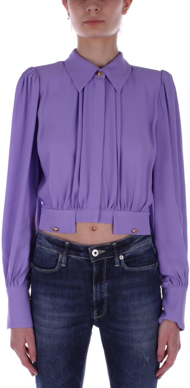 Elisabetta Franchi Shirts Iris Paars
