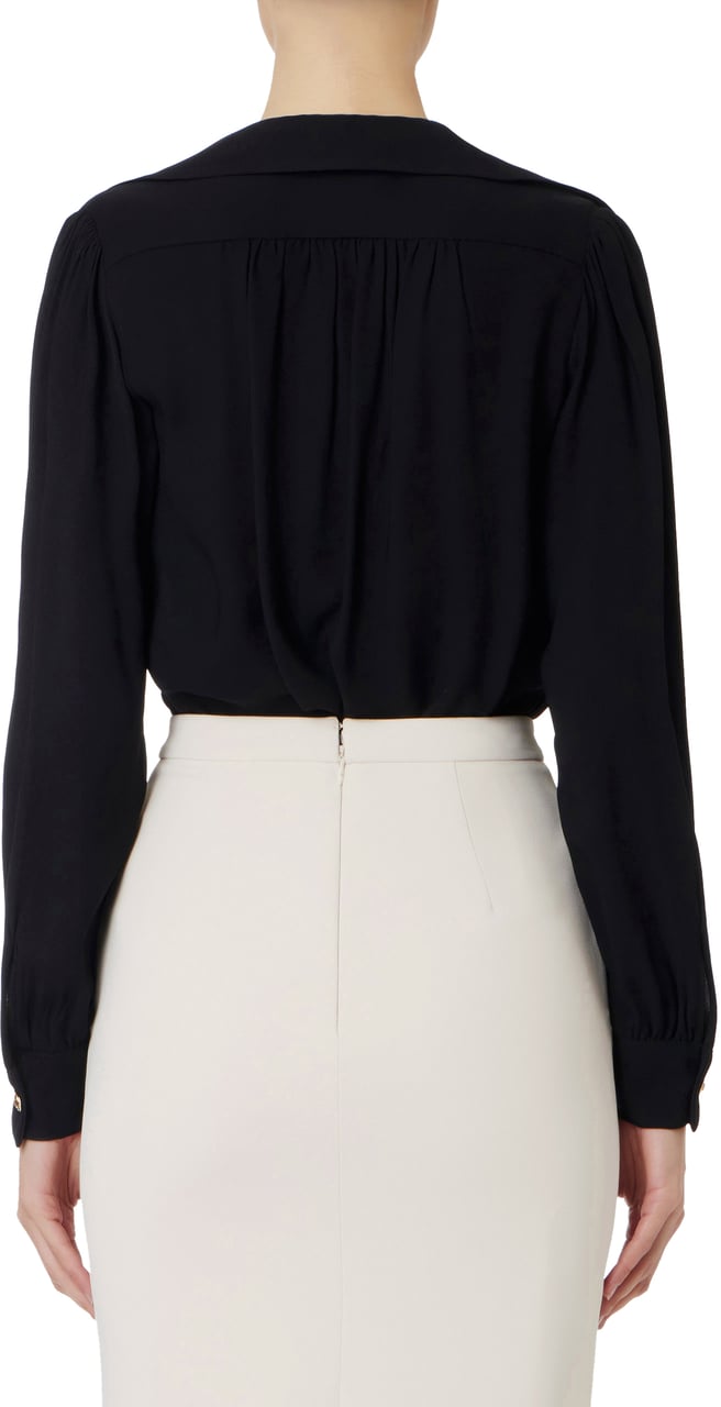 Elisabetta Franchi Shirts Black Zwart