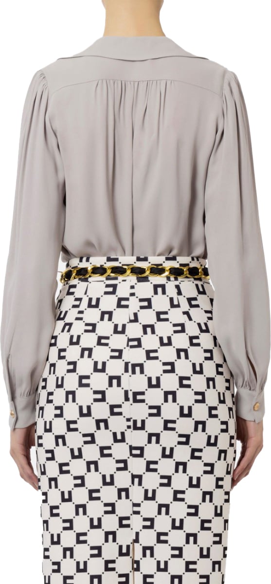Elisabetta Franchi Elisabetta Franchi Blouses Grijs Cat3041e2 Grijs