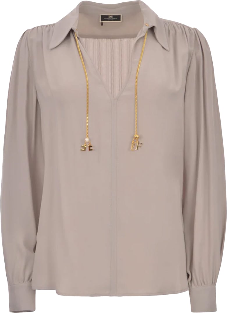 Elisabetta Franchi Elisabetta Franchi Blouses Grijs Cat3041e2 Grijs