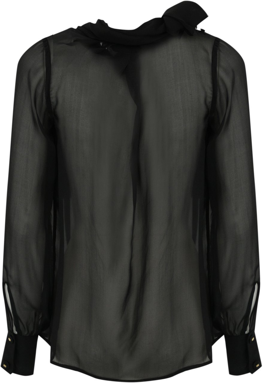 Elisabetta Franchi Shirts Black Zwart