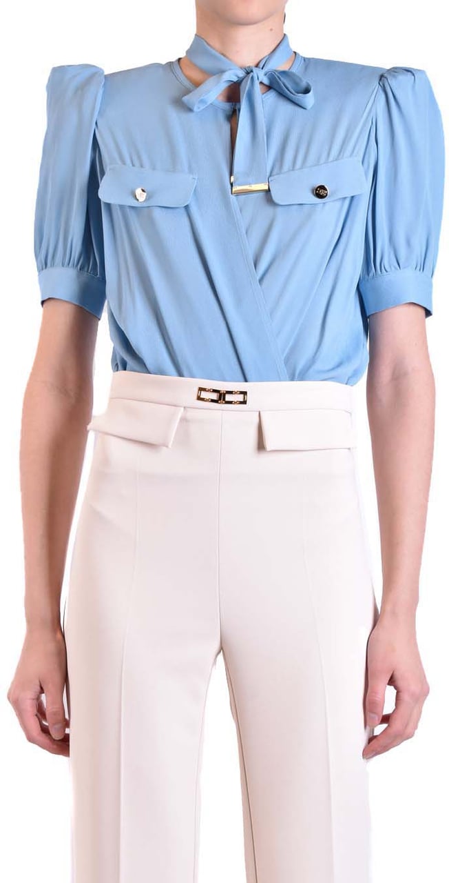 Elisabetta Franchi Tops Blue Blauw
