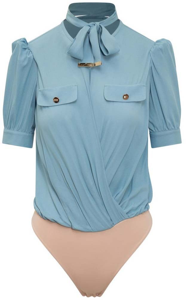 Elisabetta Franchi Tops Blue Blauw