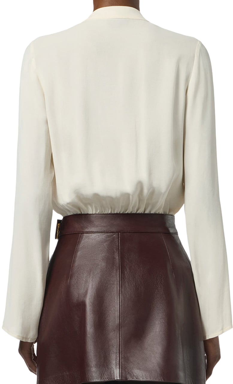 Elisabetta Franchi Shirts Milk Wit