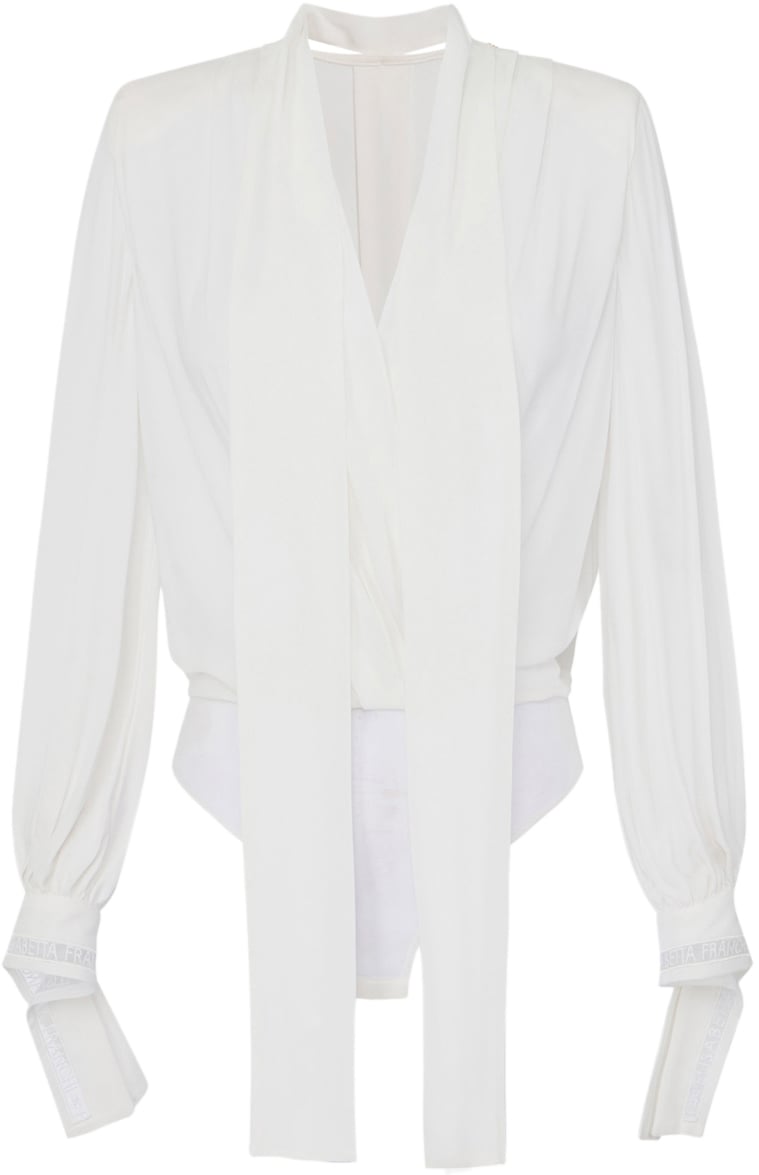 Elisabetta Franchi Shirts Ivory Wit
