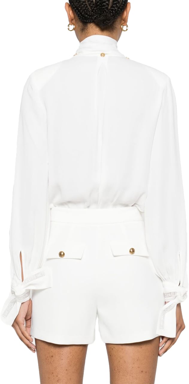 Elisabetta Franchi Shirts Ivory Wit