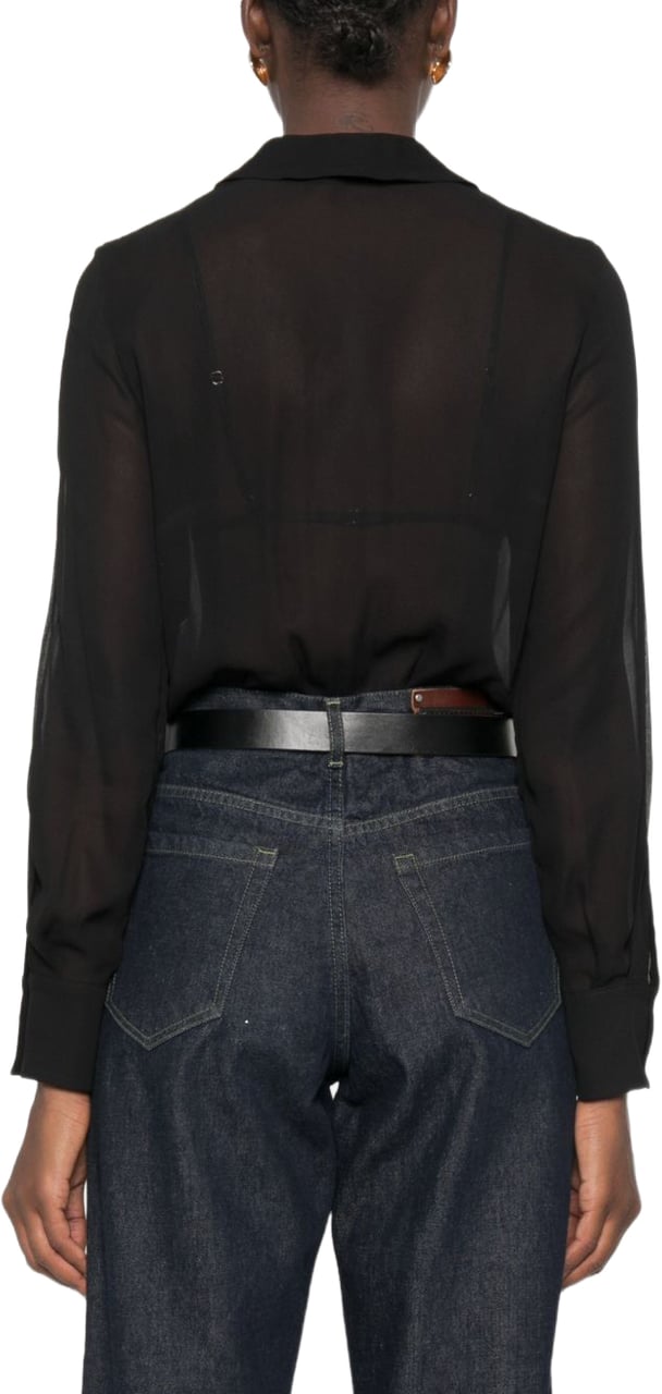 Elisabetta Franchi Shirts Black Zwart