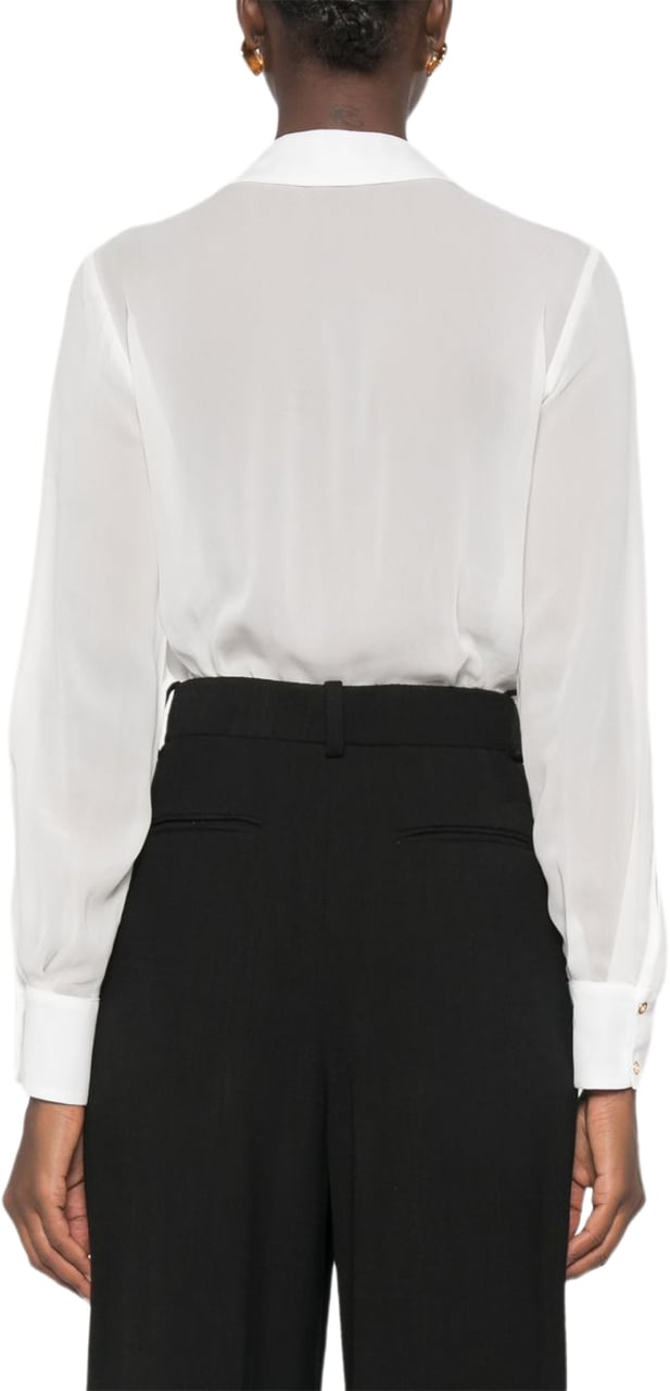 Elisabetta Franchi Shirts Avorio Wit