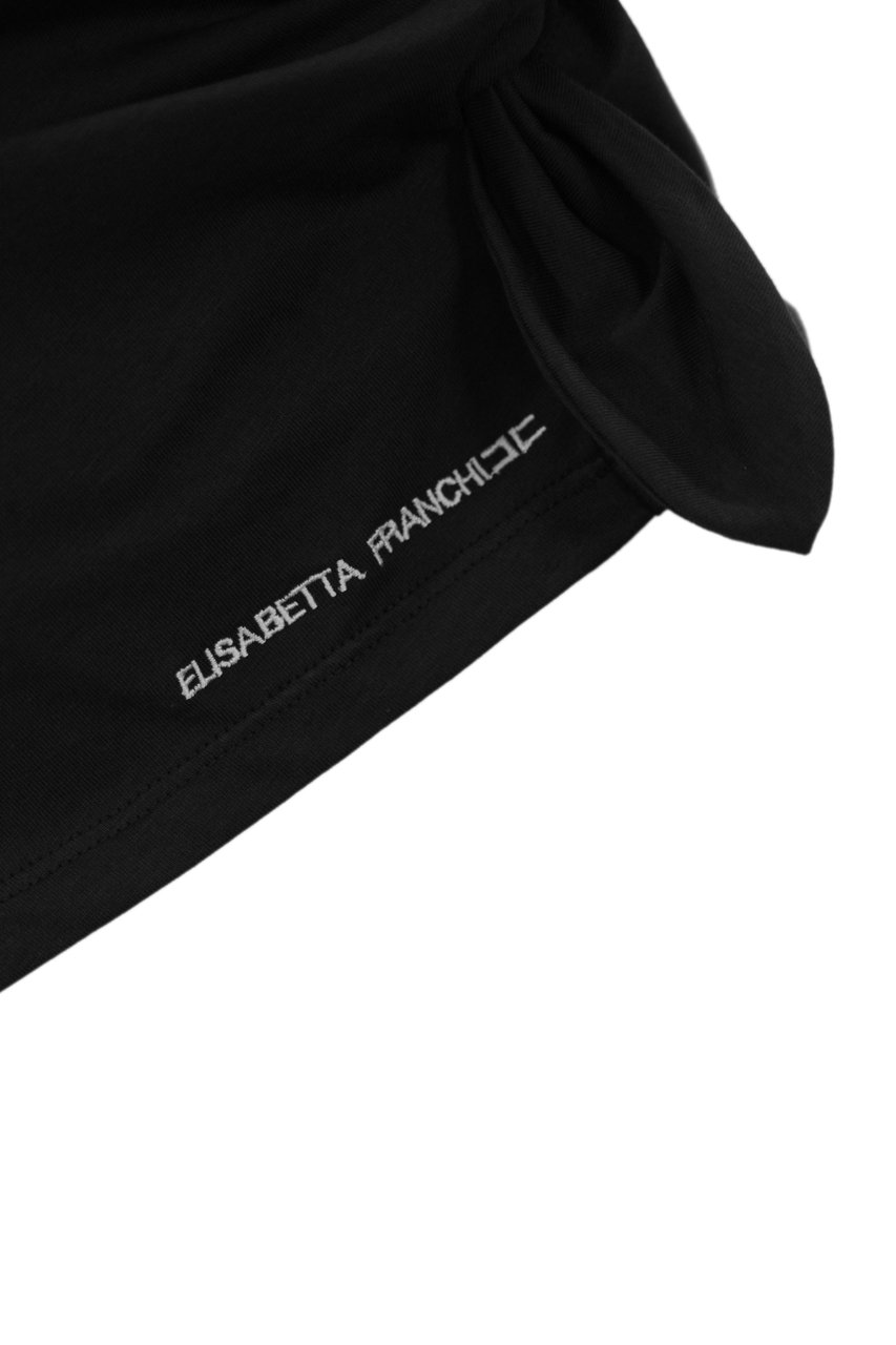 Elisabetta Franchi Top Black Zwart
