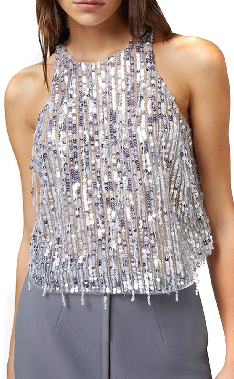 Elisabetta Franchi Tops Silver Zilver
