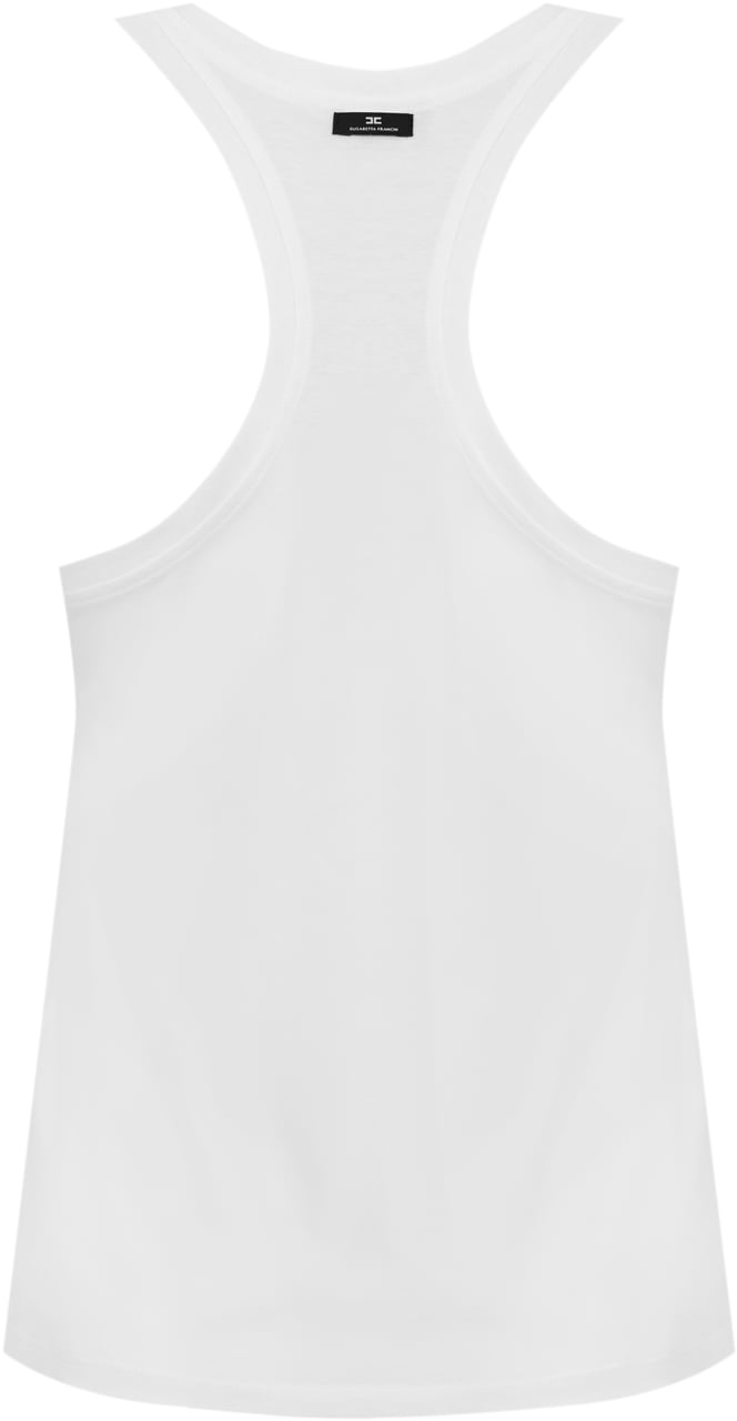 Elisabetta Franchi Top Gessonero Zwart