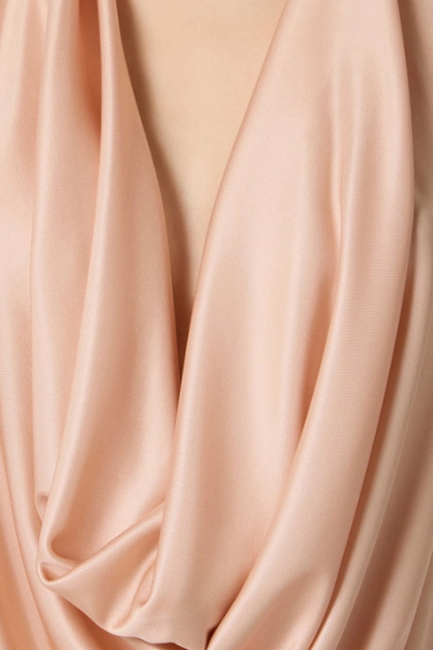 Elisabetta Franchi Top Nude Neutraal