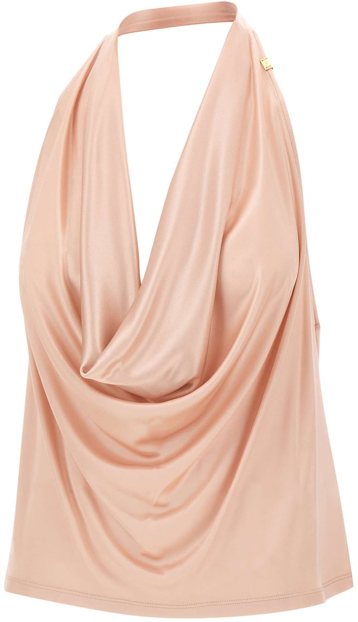 Elisabetta Franchi Top Pink Roze