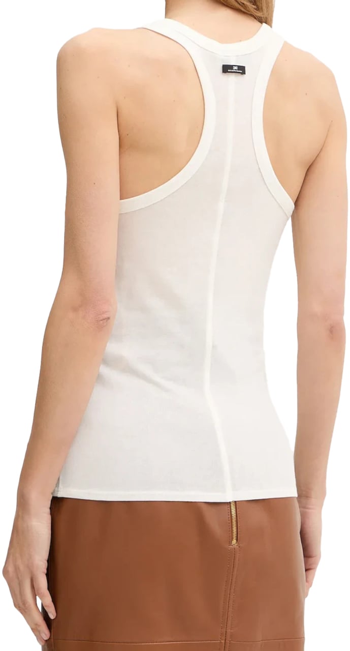 Elisabetta Franchi T-Shirts And Polos Ivory Wit