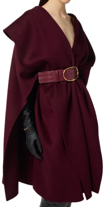 Elisabetta Franchi Coats Merlot Rood