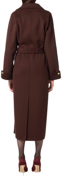 Elisabetta Franchi Coats Brown Bruin
