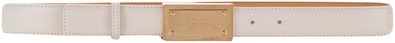 Elisabetta Franchi Belts Burro Beige