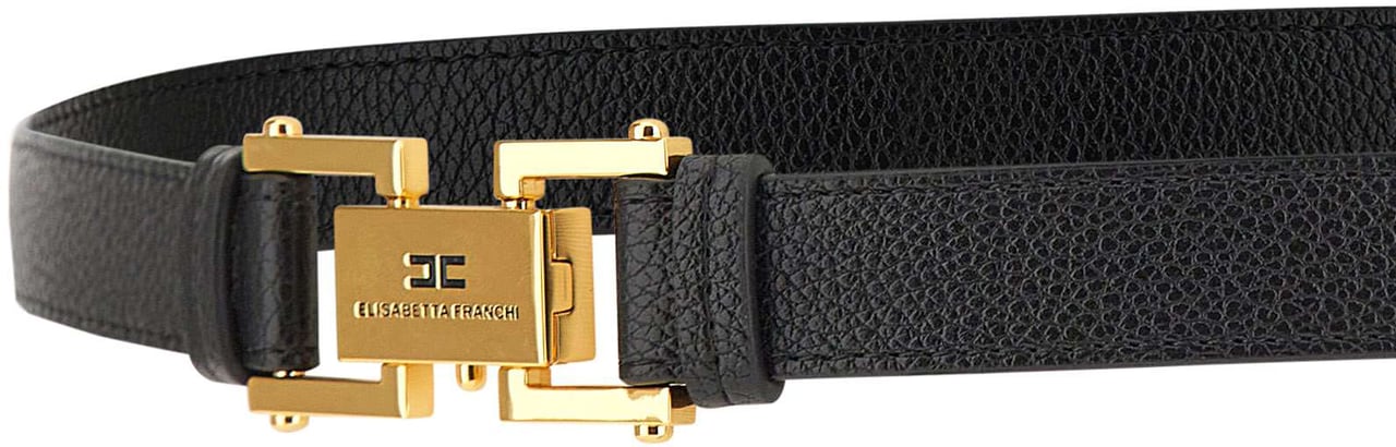 Elisabetta Franchi Belts Black Zwart