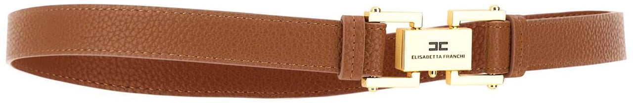 Elisabetta Franchi Belts Brown Beige