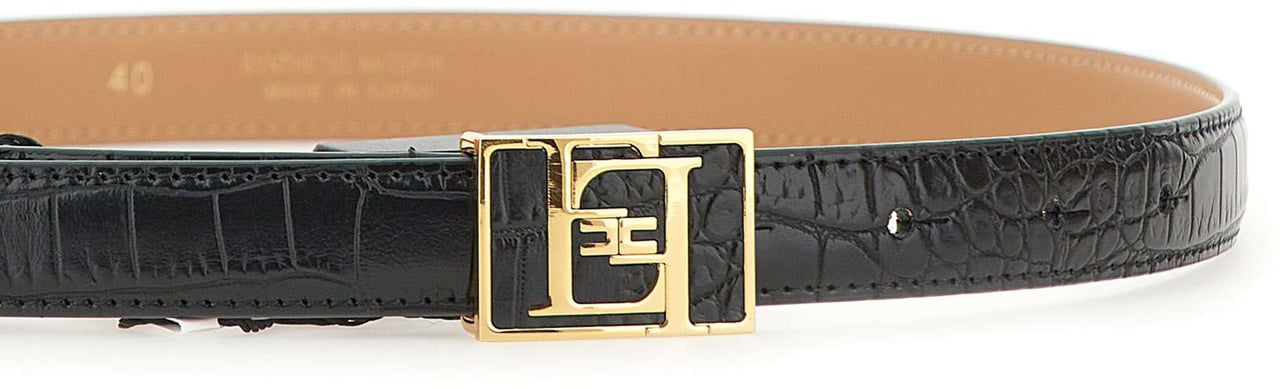 Elisabetta Franchi Belts Black Zwart