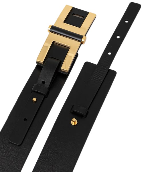 Elisabetta Franchi Belts Black Zwart