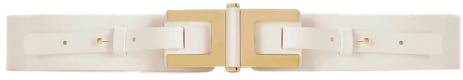 Elisabetta Franchi Belts Ivory Wit