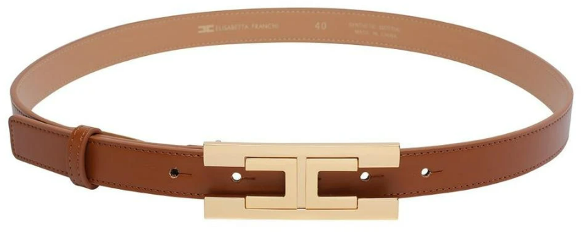 Elisabetta Franchi Belts Brandy Bruin