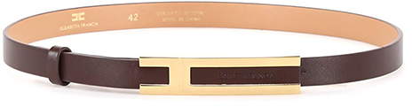 Elisabetta Franchi Belts Caffe Bruin