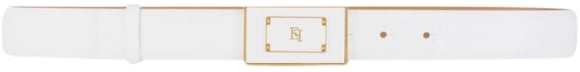 Elisabetta Franchi Belts Ivory Wit