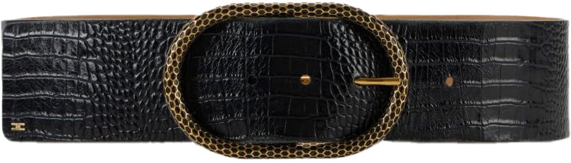 Elisabetta Franchi Belts Black Zwart