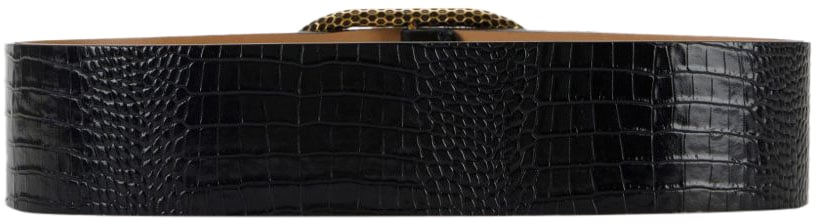Elisabetta Franchi Belts Black Zwart