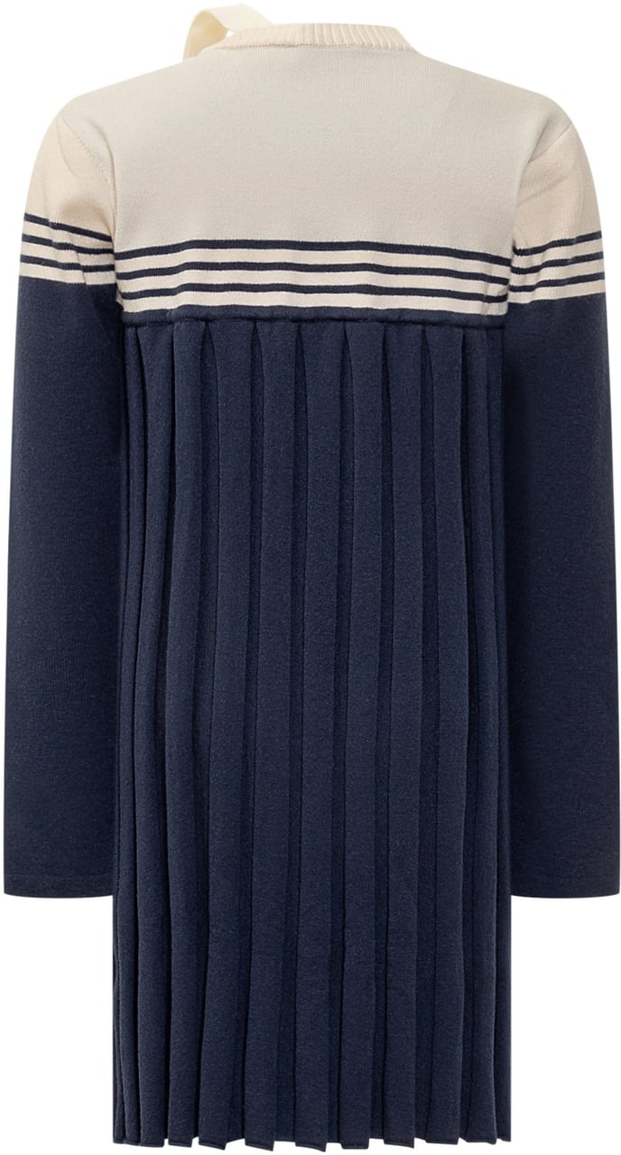 Elisabetta Franchi Abito Tricot Blauw